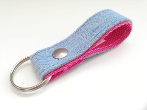 Skinalp Breloczek Light Blue&Pink