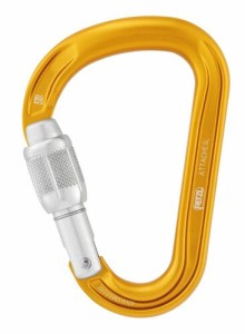 Petzl Karabinek  Attache SL żółty